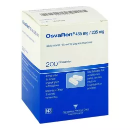 OSVAREN Kalvopäällysteiset tabletit, 200 kpl