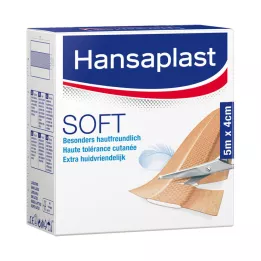 HANSAPLAST Pehmeä kipsi 4 cmx5 m rulla, 1 kpl