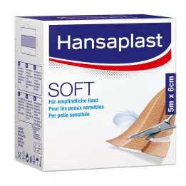 HANSAPLAST Pehmeä kipsi 6 cmx5 m rulla, 1 kpl