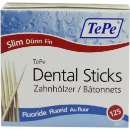 Tepe Hammastelat ohut fluoridilla, 125 kpl
