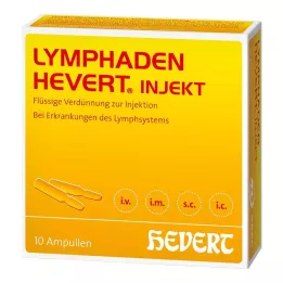 LYMPHADEN HEVERT injektioampullit, 10 kpl