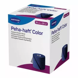 PEHA-HAFT Värikiinnitysteippi lateksiton 10 cm x 20 m sininen, 1 kpl