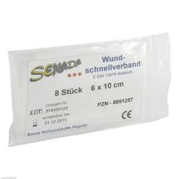 Senada pikahaavasidos 6x10 cm, 8 kpl