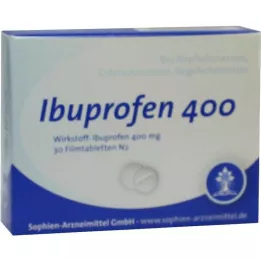 IBUPROFEN Sophien 400 kalvopäällysteiset tabletit, 30 kpl