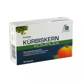KÜRBISKERN KOMPLEX Kapselit, 80 ST