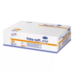 PEHA-SOFT Vinyyli alushanskat, ei-teräs.puuteriton M, 100 kpl