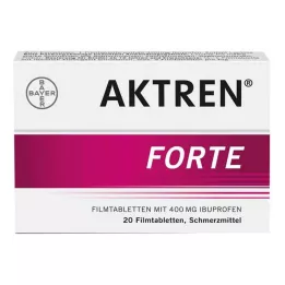 AKTREN forte kalvopäällysteiset tabletit, 20 kpl