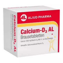 CALCIUM-D3 AL Poretabletit, 50 kpl