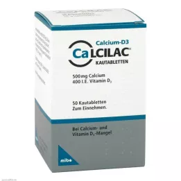 CALCILAC Purutabletit, 50 kpl