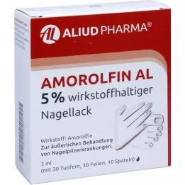 AMOROLFIN AL 5% aktiivinen aineosa kynsilakka, 3 ml