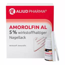 AMOROLFIN AL 5 % vaikuttavaa ainetta sisältävä kynsilakka, 5 ml