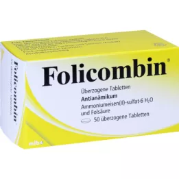 FOLICOMBIN päällystetylle TAB 50 kpl