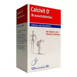 CALCIVIT D poretabletit, 120 kpl