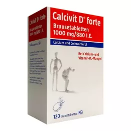 CALCIVIT D forte -poretabletit, 120 kpl