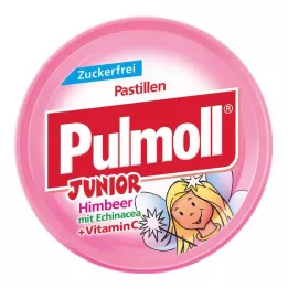 PULMOLL Junior Bomb.Vadelma echinacea+Vitamin.C zf, 50 g