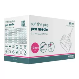 KLINION Pehmeä hieno plus kynäneulat 0,33x12 mm 29 g, 110 kpl