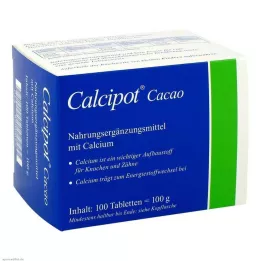 Calcipot Cacao, 100 kpl