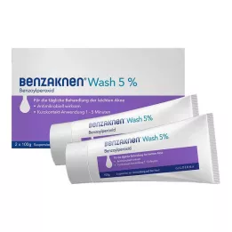BENZAKNEN Pesu 5 % suspensio, 2X100 g