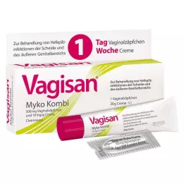 VAGISAN Myko Kombi 1 päivän terapia, 1 p