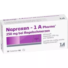 NAPROXEN-1A Pharma 250 mg B. REGEL -kipu