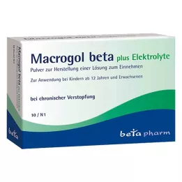 MACROGOL beeta plus elektrolyytit jauhe suun kautta, 10 kpl