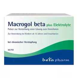 MACROGOL beeta plus elektrolyytit jauhe suun kautta, 50 kpl