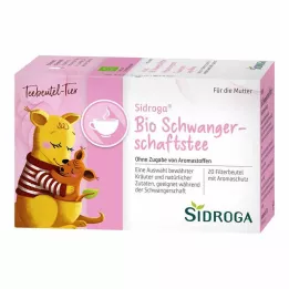 SIDROGA Orgaaniset raskausteen suodatinpussit, 20 x 1,5 g