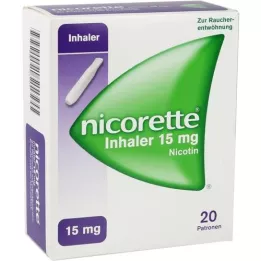 NICORETTE inhalaattori 15 mg, 20 kpl