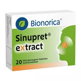 SINUPRET uutepäällysteiset tabletit, 20 kpl