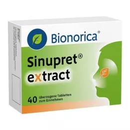 SINUPRET uutepäällysteiset tabletit, 40 kpl