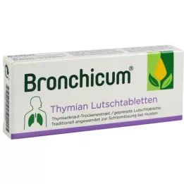 BRONCHICUM Thyme Lollipops, 20 kpl