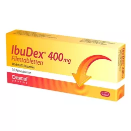 IBUDEX 400 mg kalvopäällysteiset tabletit, 10 kpl