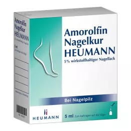 AMOROLFIN Nagelkur Heumann 5 % wst.halt.kynsilakka, 5 ml