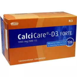 CALCICARE D3 forte poretabletit, 120 kpl
