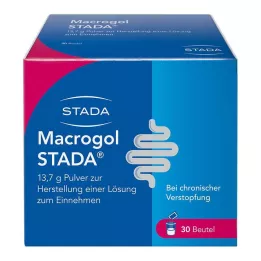 MACROGOL STADA 13,7 g jauhe oraaliliuosta varten, 30 kpl