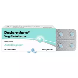 DESLORADERM 5 mg kalvopäällysteiset tabletit, 50 kpl