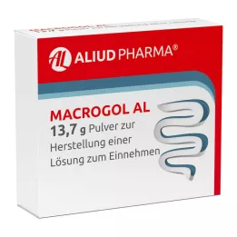 MACROGOL AL 13,7 g jauhe oraaliliuosta varten, 30 kpl