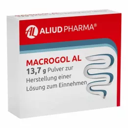 MACROGOL AL 13,7 g jauhe oraaliliuosta varten, 50 kpl