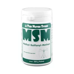 MSM 100 % puhdasta metyylisulfonyylimetaanijauhetta, 250 g