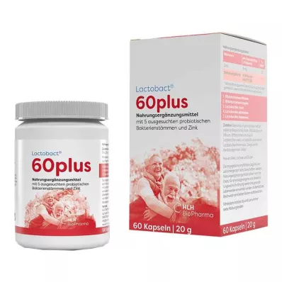 LACTOBACT 60plus enterokapselit, 60 kpl