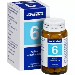 BIOCHEMIE Orthim 6 kaliumsulfuricum D 6 tablettia, 100 kpl