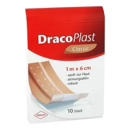 Dracoplast Classic Kipsi 1mx6cm, 1 kpl