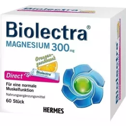 BIOLECTRA Magnesium 300 mg suorat oranssit tikut, 60 kpl