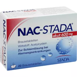 NAC STADA Akut 600 mg effervescent tabletit, 20 kpl
