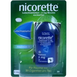 Nicorette freshmint 2 mg tikkaripuristimet, 20 kpl