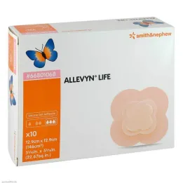 Allevyn Life 12,9x12,9 cm side, 10 kpl