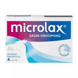 MICROLAX Peräruiskeet peräsuolen kautta, 4X5 ml