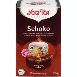 YOGI TEA Suklaan luomusuodatinpussit, 17X2,0 g
