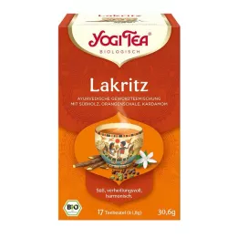 YOGI TEA Lakritsi luomusuodatinpussit, 17x1,8 g