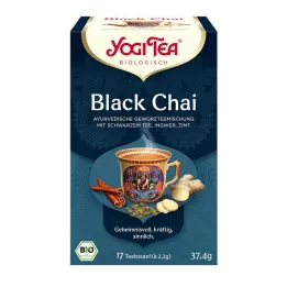 YOGI TEA Black Chai orgaaniset suodatinpussit, 17x2,2 g